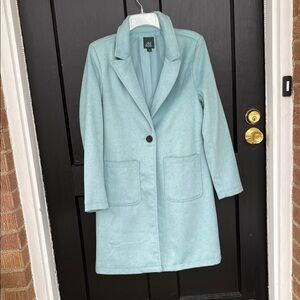Wild Fable Beautiful Women's Light Blue Coat XS